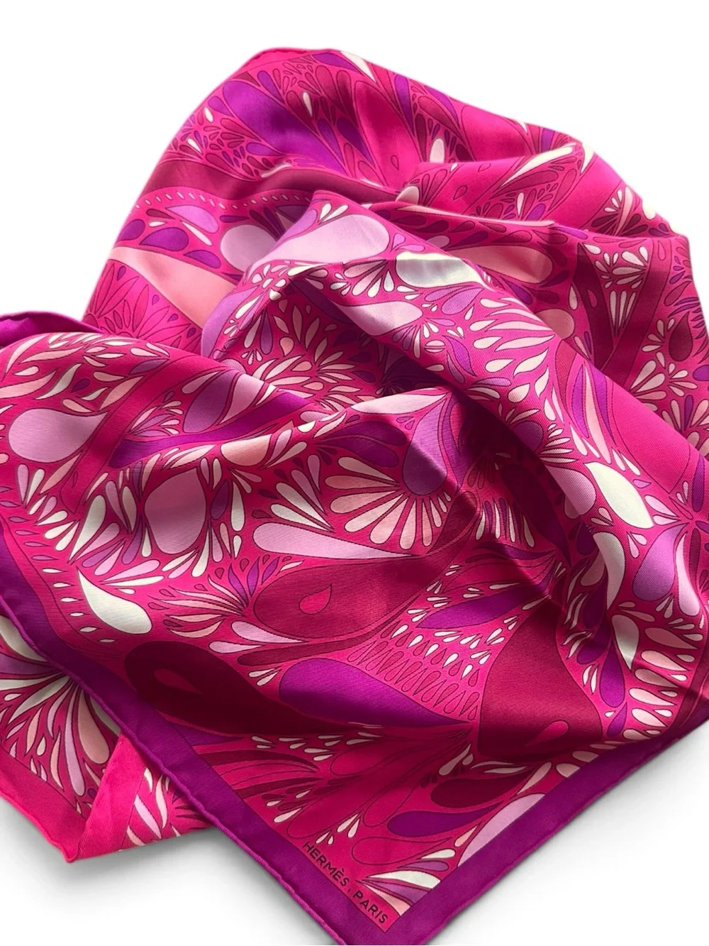 Hermès “Mille Fleurs du Mexique” Silk Carré 70 Scarf – Laetitia Bianchi